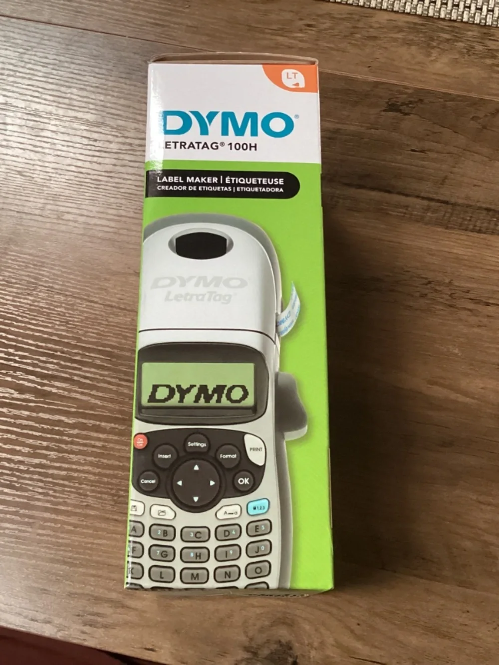 DYMO LetraTag 100H handheld label maker New